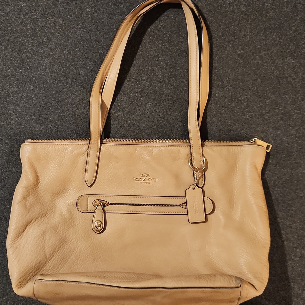 Used Coach Taylor Tote In Pebble Leather